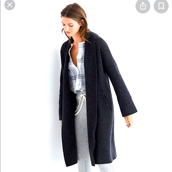madewell long cardigan